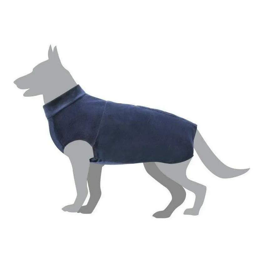 Dog shirt for post-operative care - BLUE  - Size 40