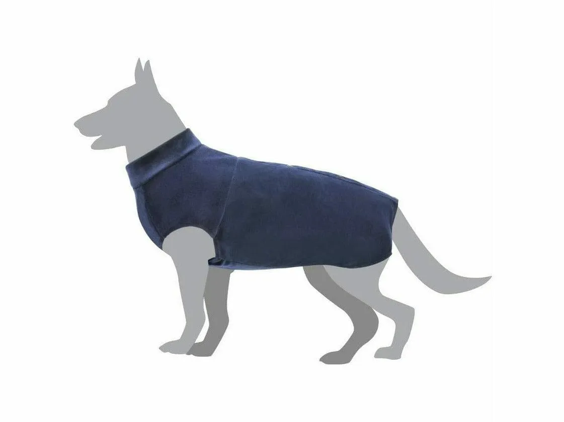 Dog shirt for post-operative care - BLUE  - Size 50